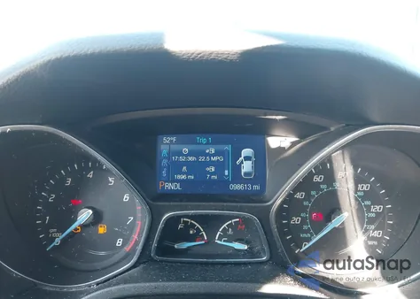 2014 Ford Focus Se из США, поврежденный, VIN 1FADP3F21EL365886